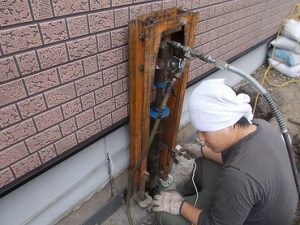 【工事開始】北海道滝川市F様邸 アンダーピニング沈下修正工事（家の傾き修正）を7月22日より開始します。